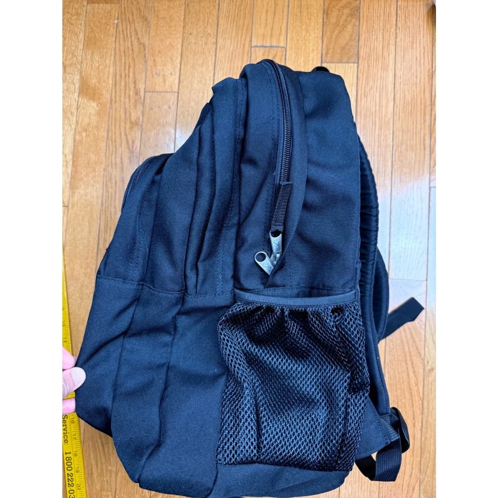 JanSport Big Student Backpack Black Dual Main Compartment School Bag S1400306